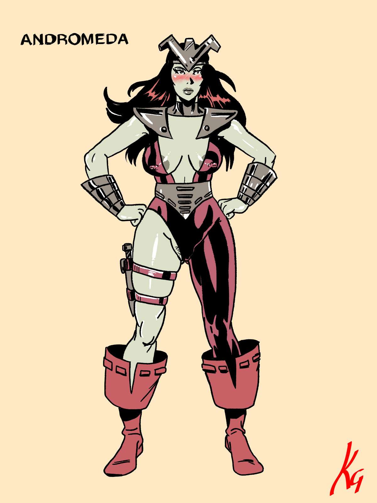 Marvel women by KindGuy A and B page 2 full
