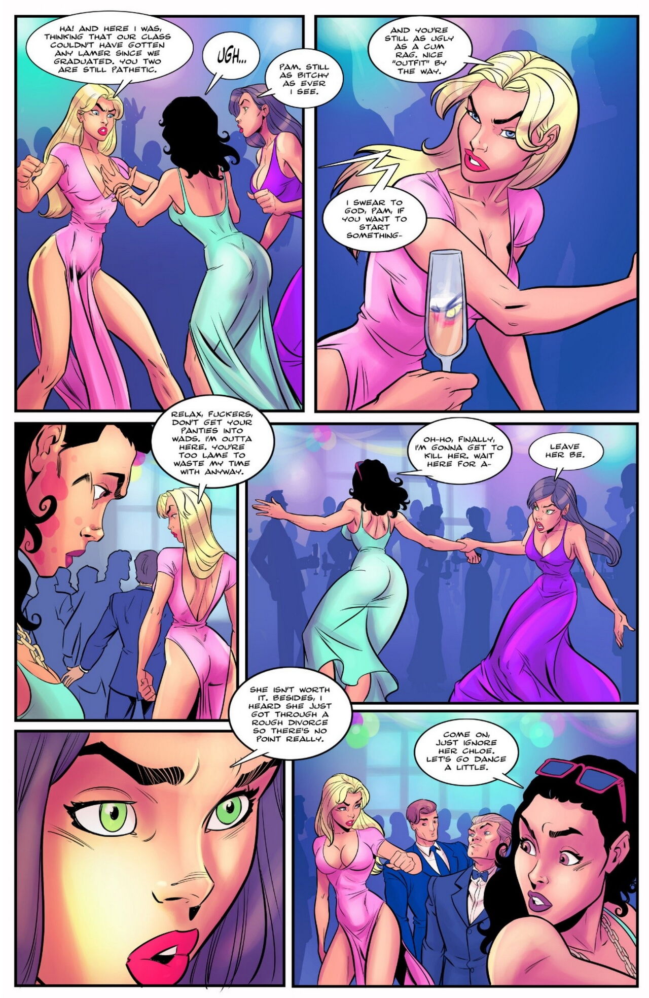 BotComics - Chloe's Highschool reunion page 5 full