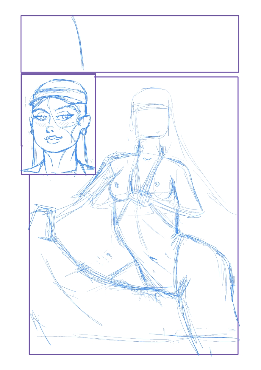Summer Day With Natasha. Patreon Zoen. Sketch. page 8 full