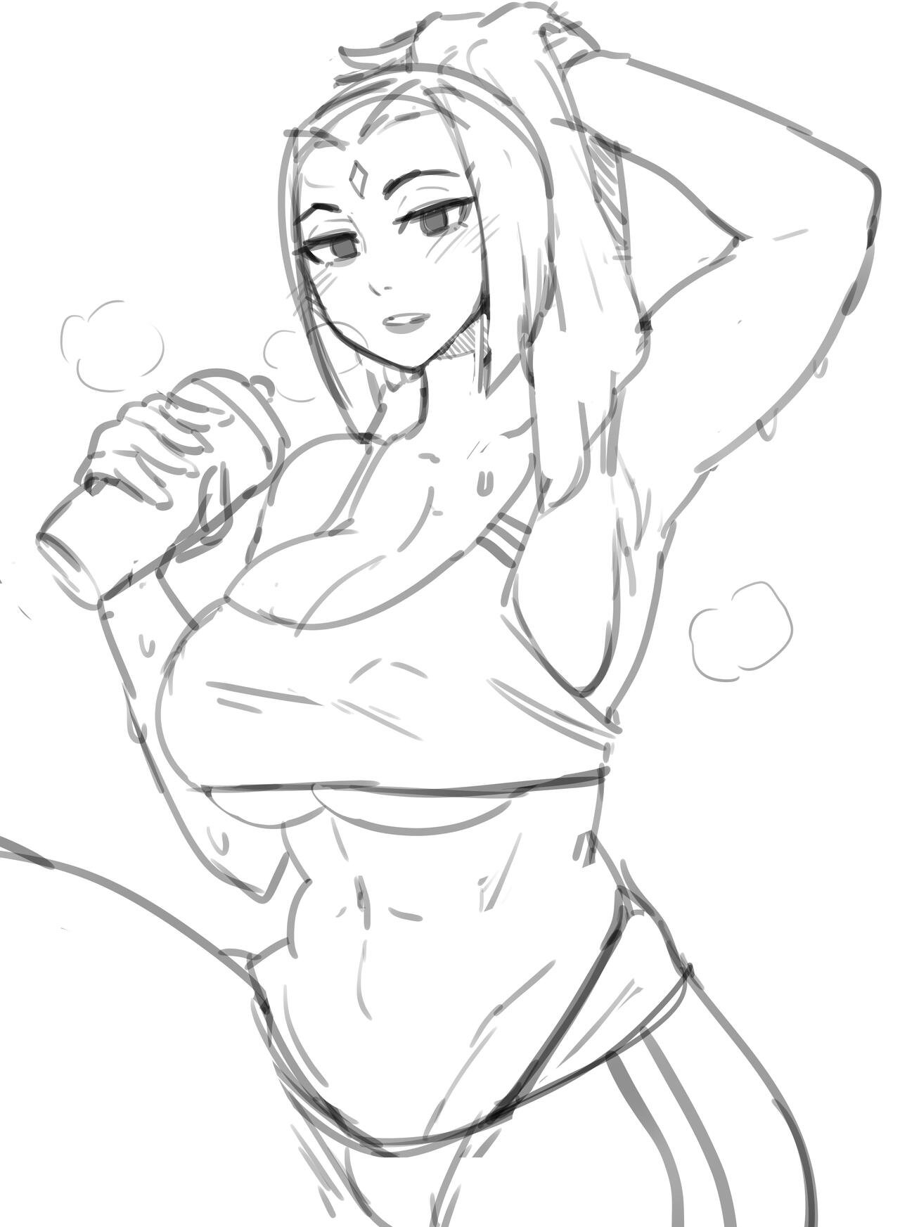 Raven at the Gym page 6 full