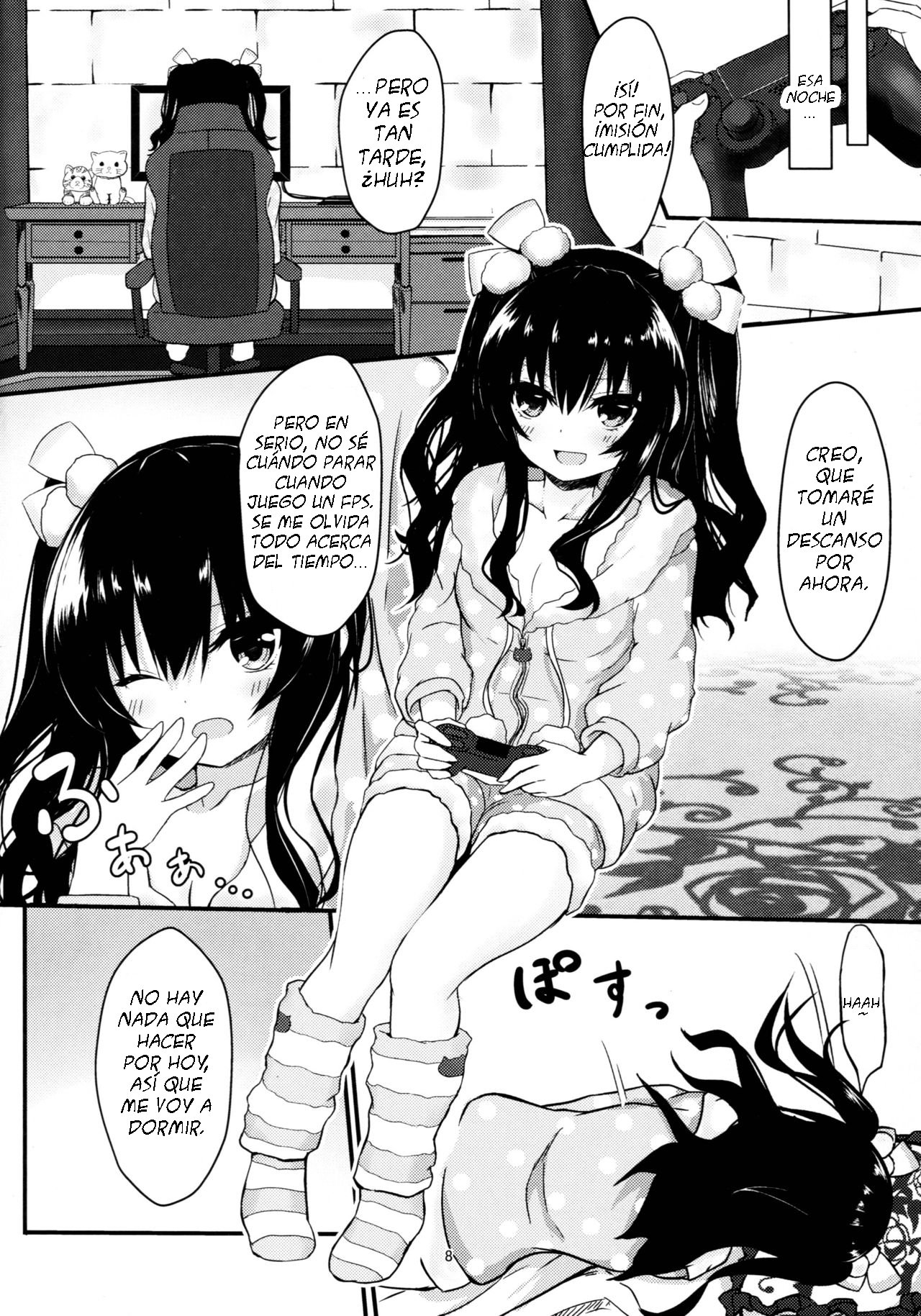 Uni-chan wa Onanie ga Yamerarenai page 8 full