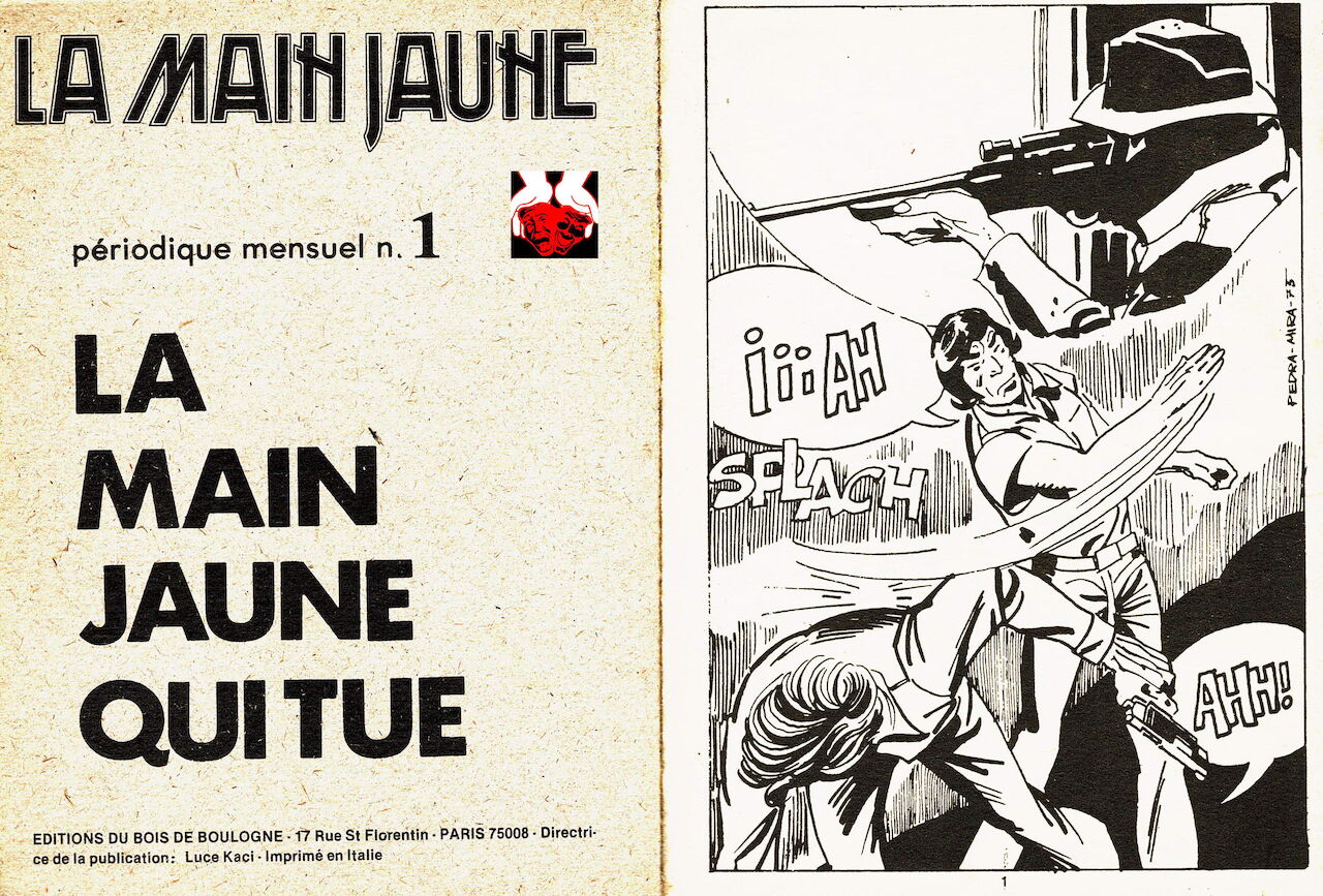 La Main Jaune - 001 - La Main Jaune Qui Tue page 2 full