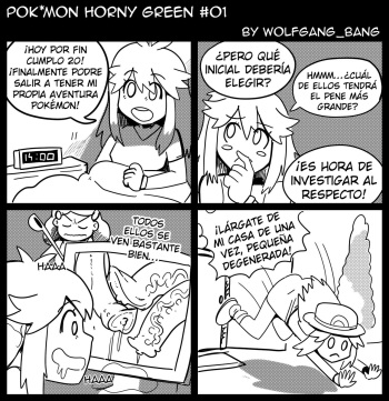 Pokémon Horny Green cover