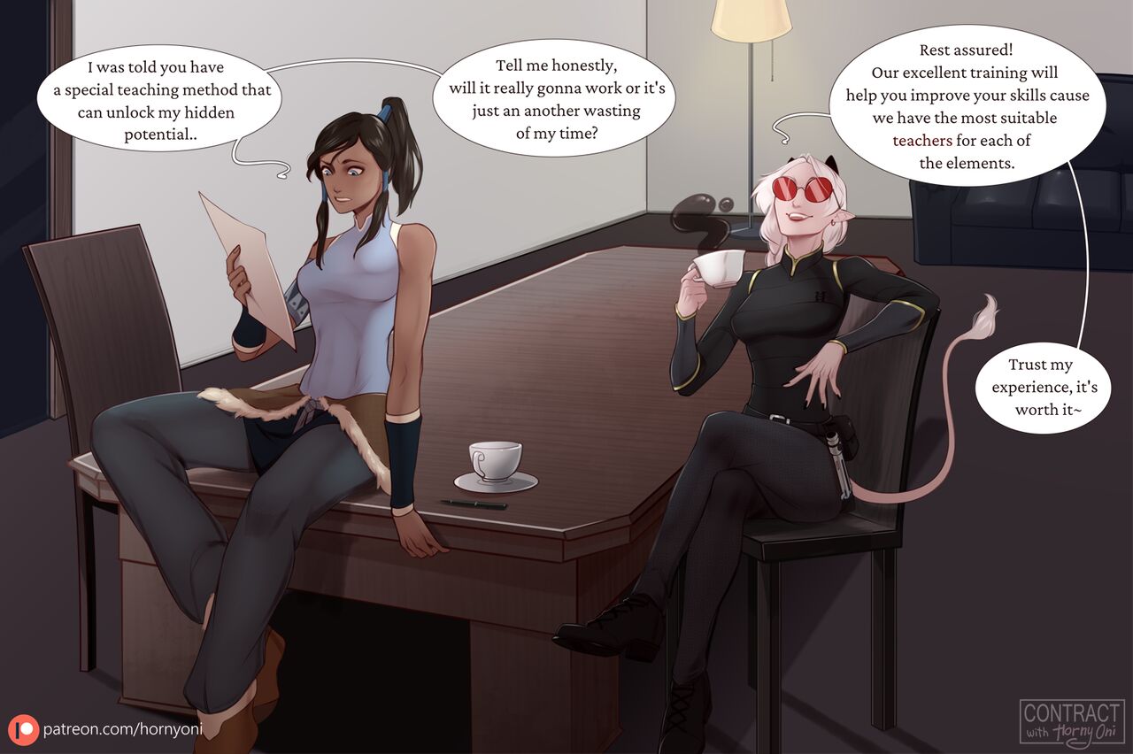 Contract with Korra page 1 full