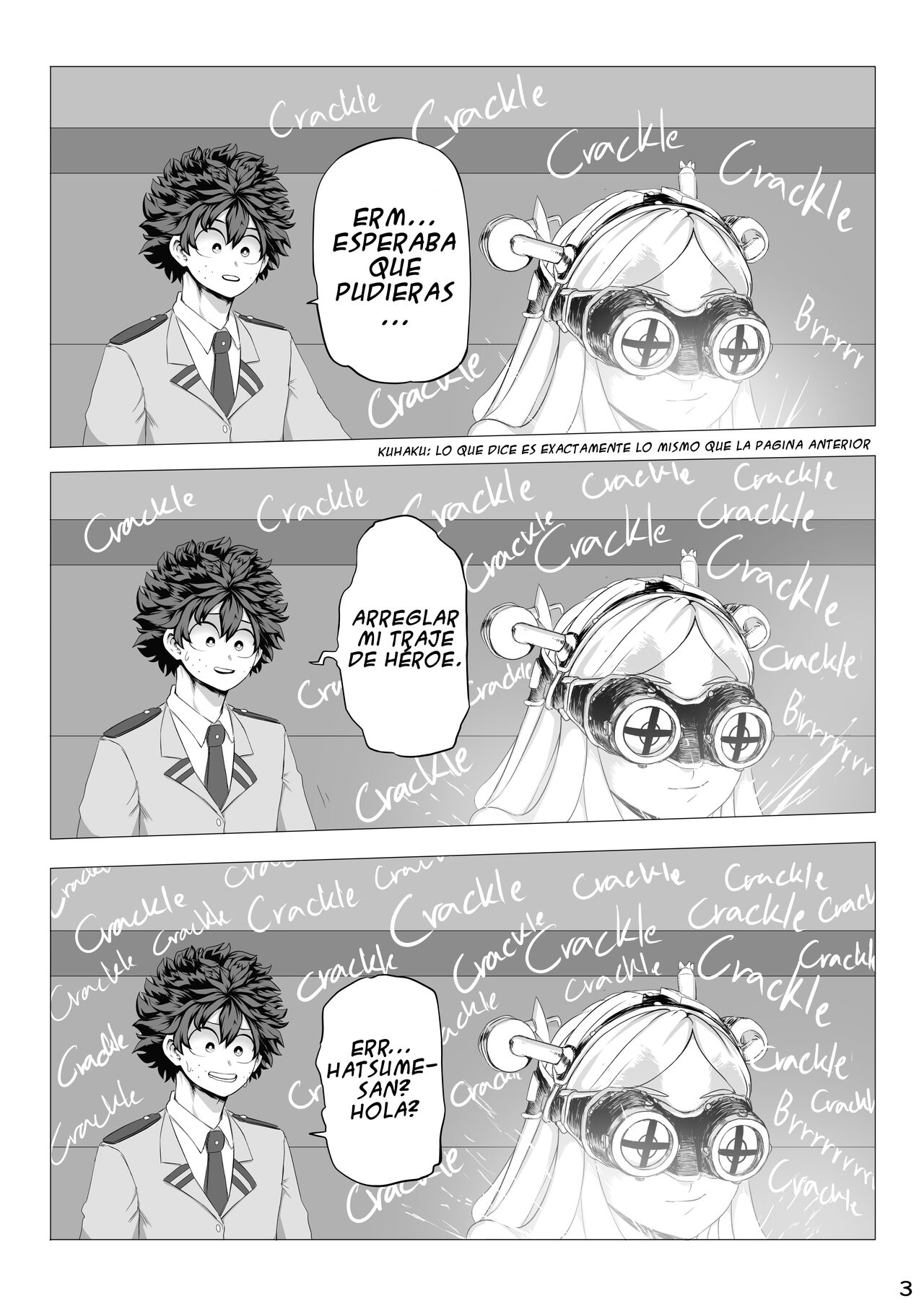My Hero Academy : Side Course page 6 full