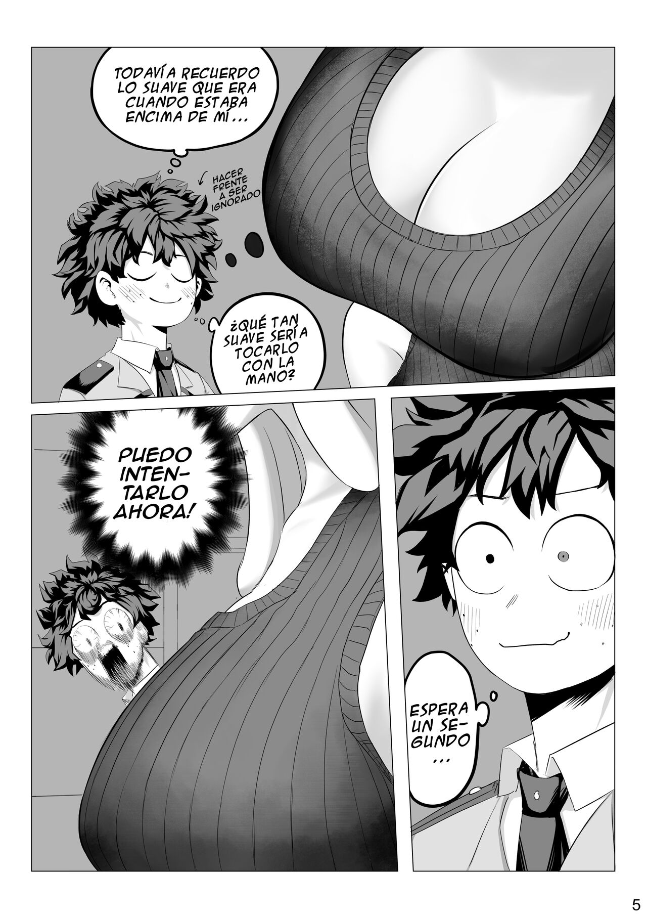 My Hero Academy : Side Course page 8 full