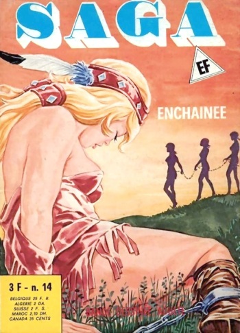 Saga 014 - L'enchaînée cover