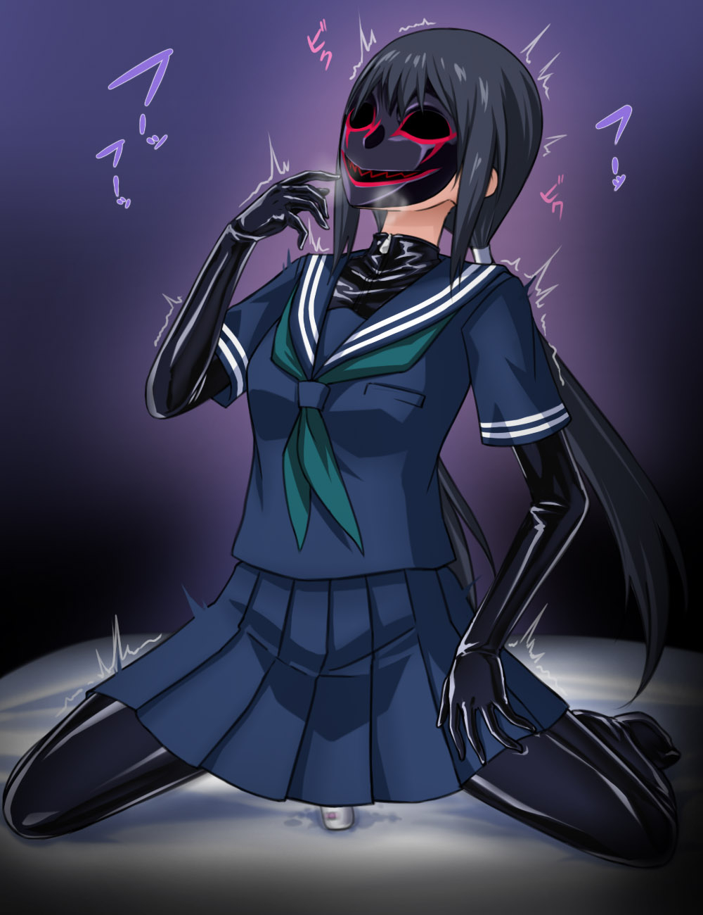 Shizuku's mask-suit onanism page 6 full