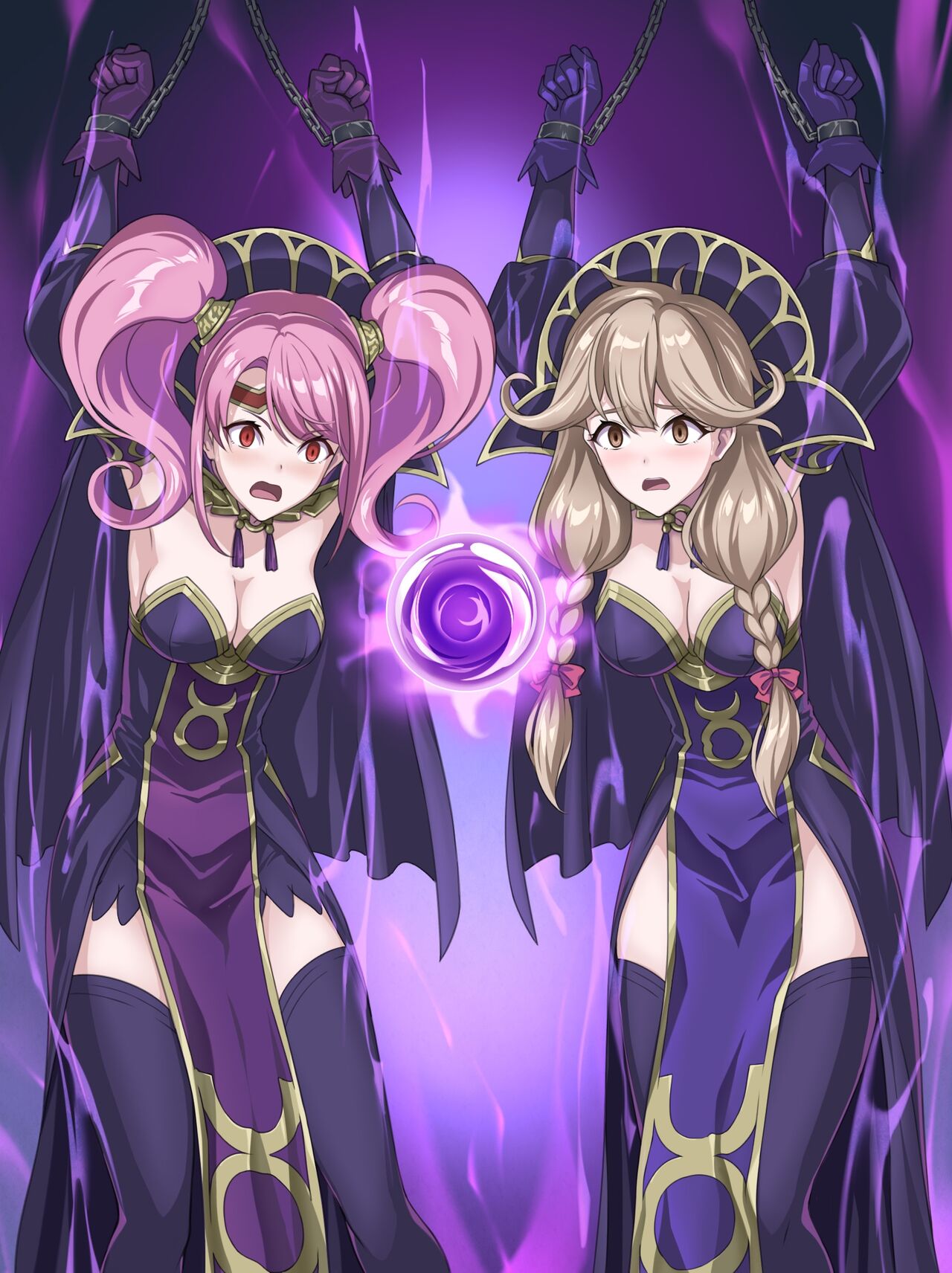 Mae and Effie's witchification skinsuit brainwashing page 1 full