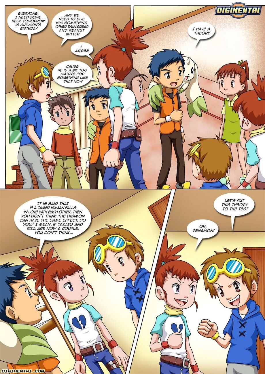 Guilmon's Birthday Surprise page 2 full
