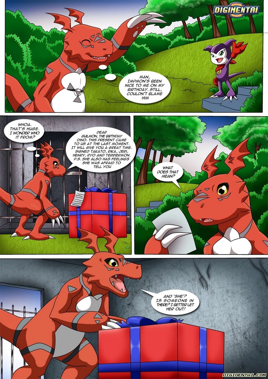 Guilmon's Birthday Surprise page 6 full