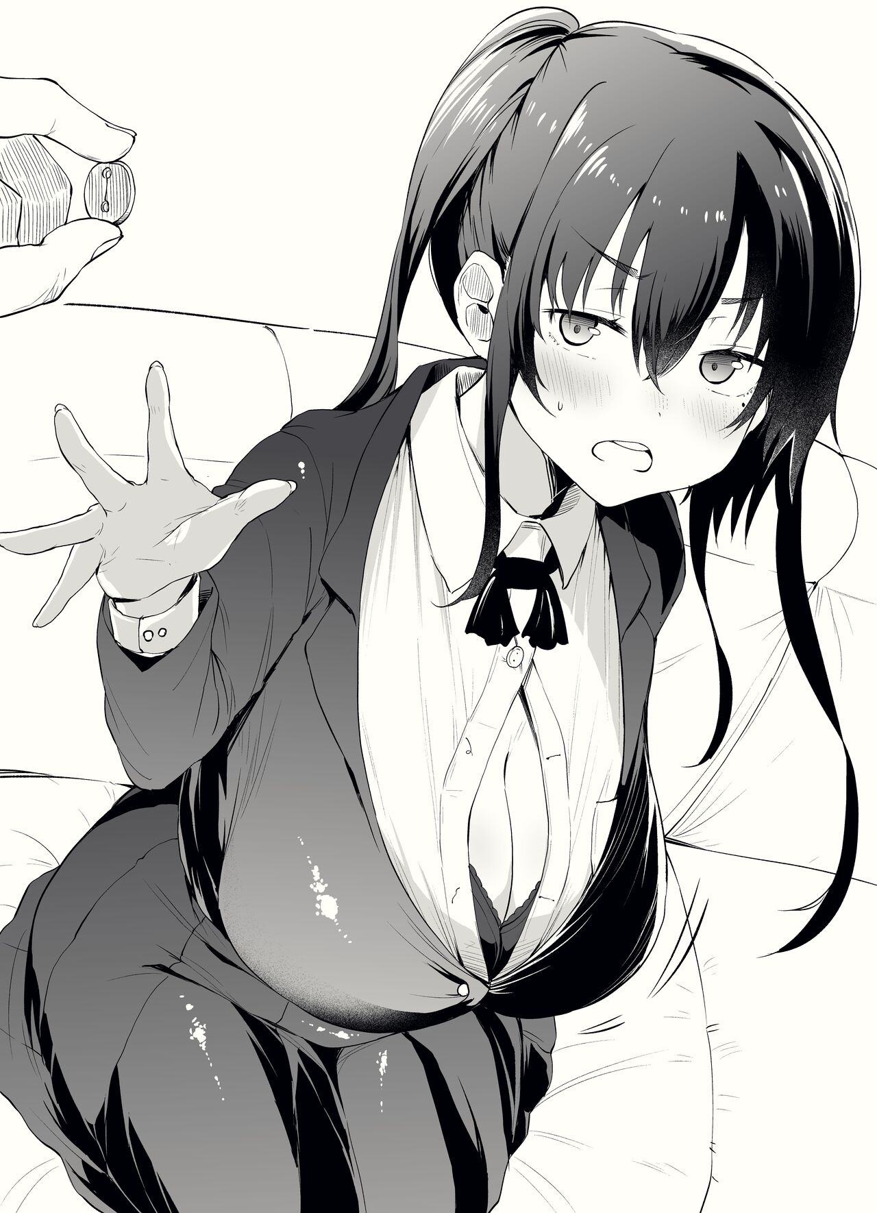 ボタンが取れておっぱいに逃げられた page 4 full