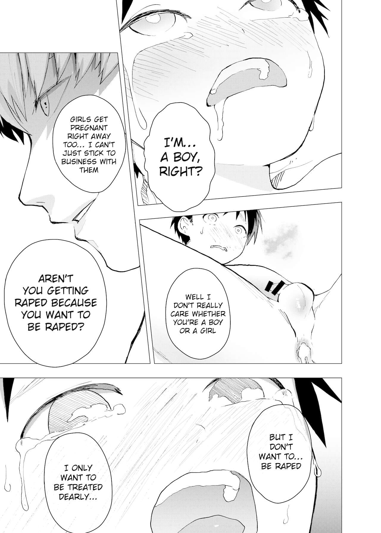 Ibasho ga Nai node Kamimachi shite mita Suterareta Shounen no Ero Manga  Ch. 6 | A Dirty Manga About a Boy Who Got Abandoned and Is Waiting for Someone To Save Him Ch. 6 page 9 full