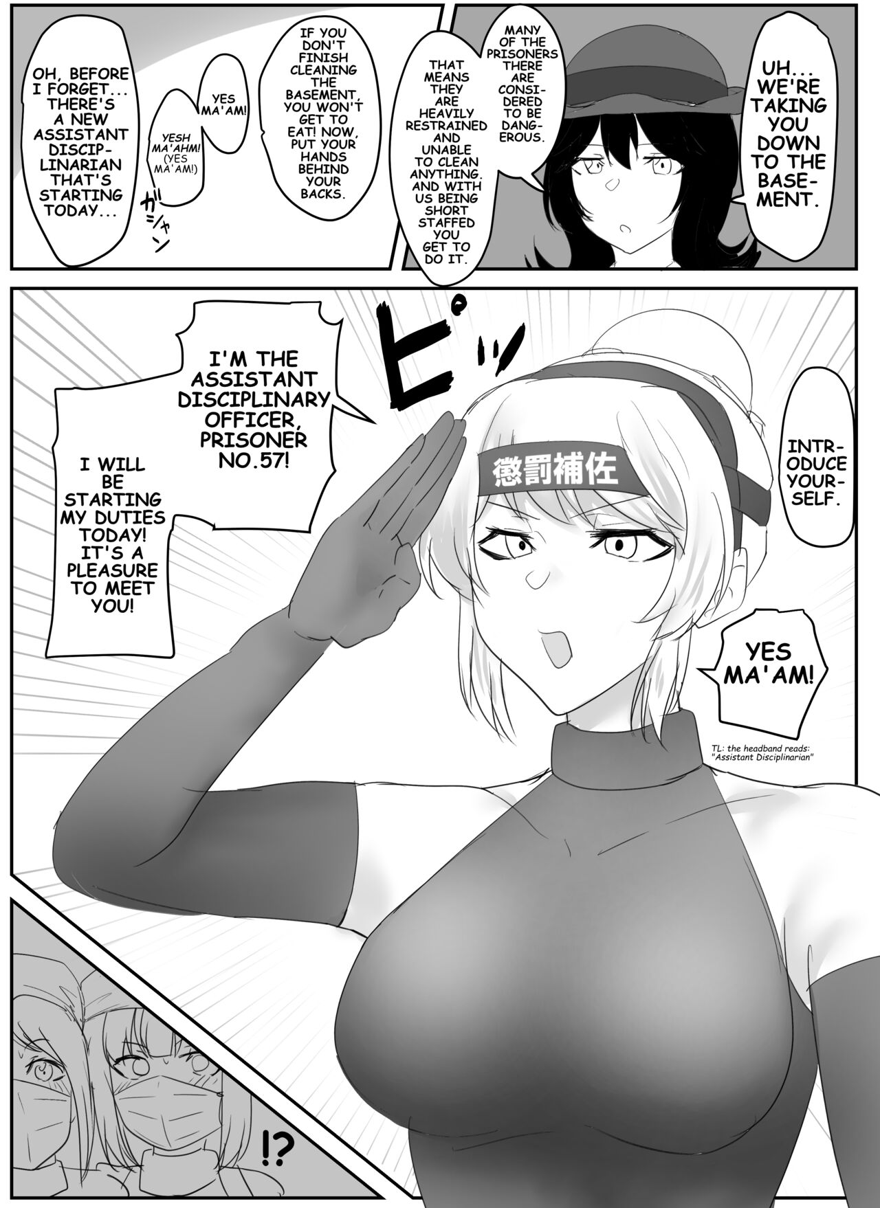 A young lady being arrested 9 page 3 full