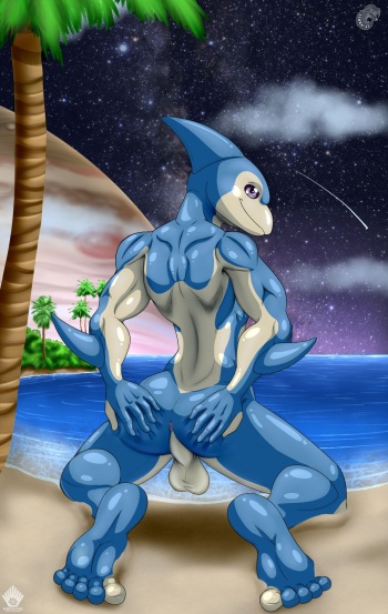 Neo-Spacian Aqua Dolphin by Darkshiner8 cover
