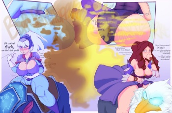 Luna and Mirana private time cover